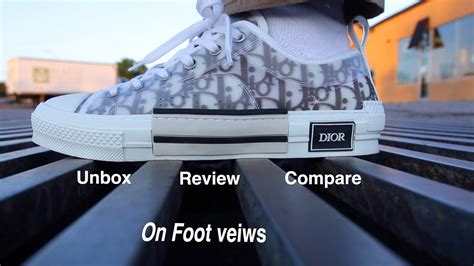 Dior B23 low comparison .